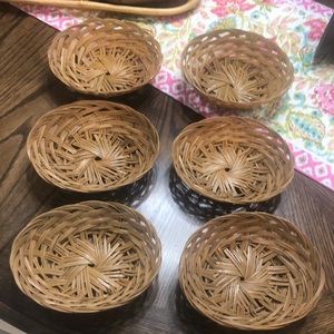 Set of 6 baskets